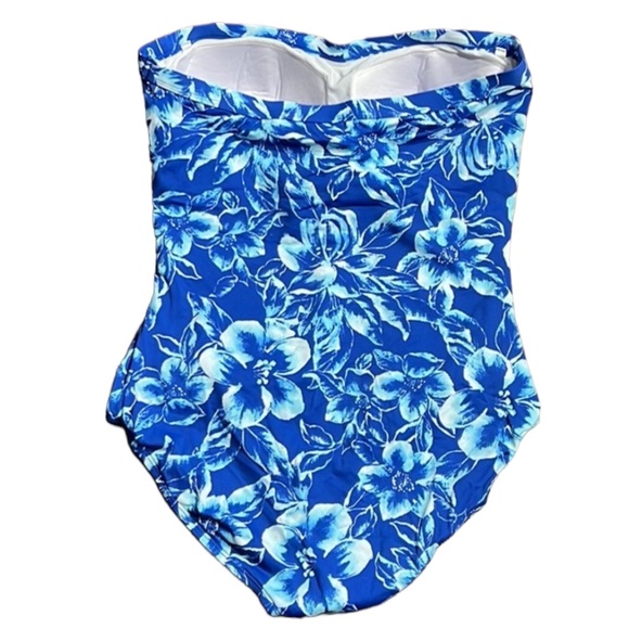 Tommy Bahama Scrolls Shirred Bandeau - Picture 8 of 16